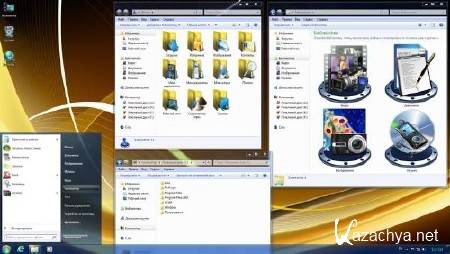 Windows 7 Home Premium SP1 IDimm Edition v.15.13 (86/x64/RUS)