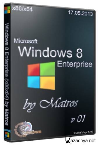 Windows 8 Enterprise x86/x64 by Matros 01 (Rus) (2013)