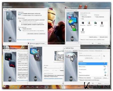 Windows Se7en Iron Man Edition by RybakOFF v13.06.2013 (x86/RUS)