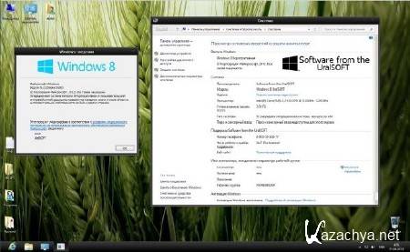 Windows 8 x86 Enterprise UralSOFT v.1.60 (2013/RUS)