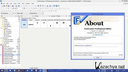 FontCreator Professional 7.0.1 build 456