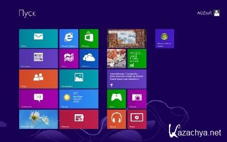 Windows 8 Professional WMC AUZsoft x64 v.4.13 (RUS/2013)