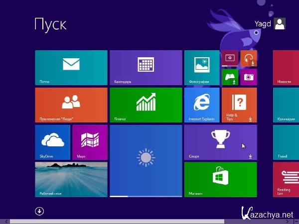 Windows 8.1 Pro x64 by Yagd Optimized Speed v.7.1 (RUS/07.07.2013)