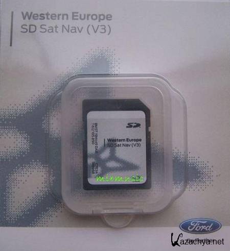Ford Navigation Western Europe SD Sat Nav v3 (04.2013)