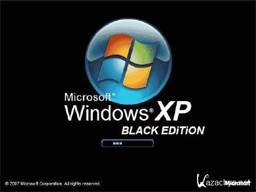 Windows XP Professional SP3 32-bit - Black Edition 2013.7.12