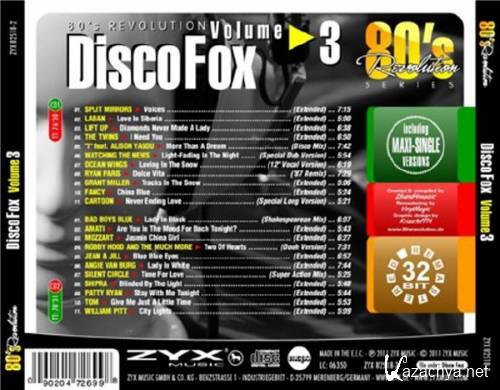 80's Revolution - Disco Fox - Collection 10CD (2010-2013) MP3
