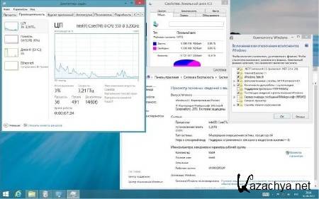 Microsoft Windows 8.1 Enterprise 6.3.9431 x86/x64 Lite Tablet PC (RUS/2013)