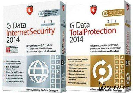 G Data TotalProtection / InternetSecurity 2014 v.24.0.2.1 (2013/Rus)