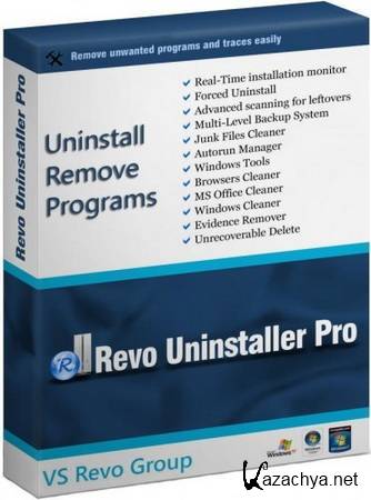 Revo Uninstaller Pro 3.0.7 (2013) PC + RePack + Portable