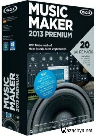 MAGIX Music Maker 2013 Premium v.19.0.5.57 (2013/Rus/Eng)
