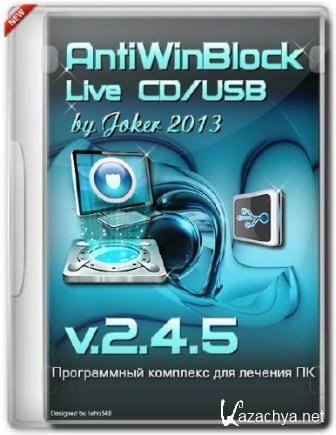 AntiWinBlock v.2.4.5 LIVE CD / USB (2013/Rus/Eng)