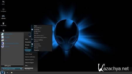 Windows 7 Ultimate Blue Alienware Edition SP1 x64 (2013/ENG)