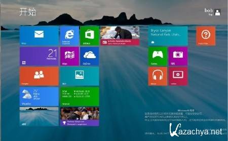 Microsoft Windows 8.1 Pro 6.3.9477 64 (CN/ENG/RUS/2013)