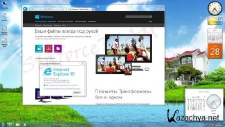 Windows 7 Build 7601 x86 PreSP2 (RTM) DE-EN-RU (29.08.2013) StaforceTEAM