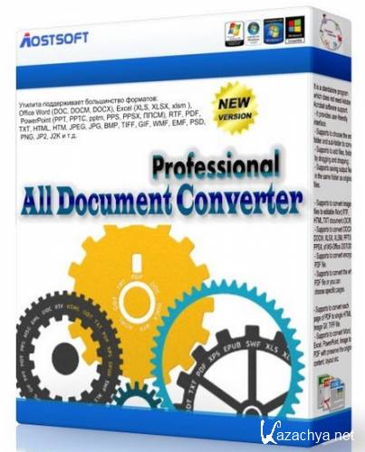 Aostsoft All Document Converter Professional 3.8.8