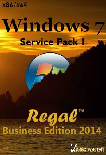 Windows 7 Professional SP1 Regal Business Edition 86/64 by Nishant [ENG + RUS LP] (2013)