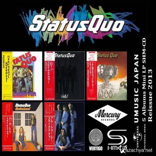 Status Quo - 5 Albums Mini LP SHM-CD 1972-1976 (Limited Japanes Edition Remastered, 2CD (2013) MP3