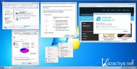 Windows 7 SP1 x86 3 in 1 v. 2.9.13 by Romeo1994 (2013/RUS)