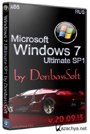 Windows 7 Ultimate SP1 x86 DonbassSoft v.20.09.13 (2013/RUS)