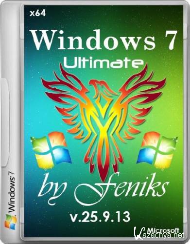 Windows 7 Ultimate by Feniks v.25.9.13 (x64/RUS/2013)