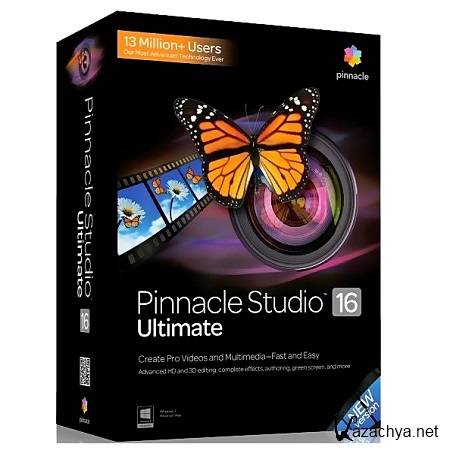 Pinnacle Studio 16 Ultimate ( 16.1.0.115, Final, Mul / Rus )