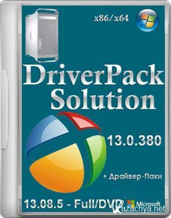 DriverPack Solution v.13.0.380 + - v.13.08.5 - Full 86+x64 (2013/Rus/Eng)