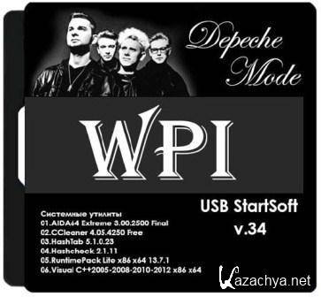 Depeche Mode WPI USB StartSoft 34 x86+x64 (2013/Rus)