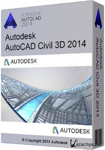 Autodesk AutoCAD Civil 3D 2014 SP1 x64 (English/Russian) ISZ-