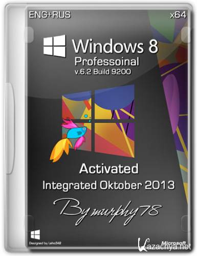 Windows 8 x64 Professional Activated Integrated Oktober 2013