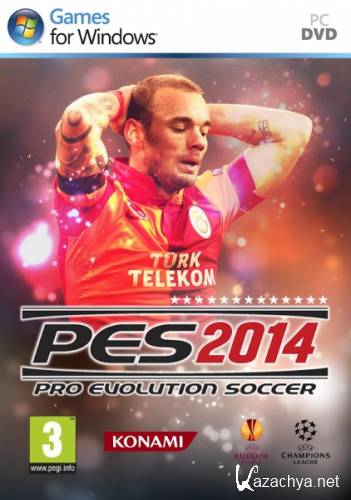 Pro Evolution Soccer 2014 + PESEdit Patch 0.2 (2013/ENG/RUS/Repack by YelloSOFT)