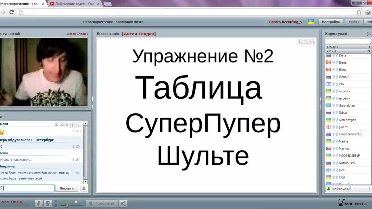 Антон Сподин Мегаскорочтение.