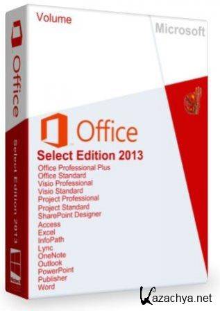 Microsoft Office Select Edition 2013 15.0.4420.1017 VL by Krokoz (Rus/Eng)
