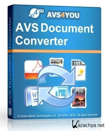 AVS Document Converter 2.2.8.225 (2013)  | + Portable