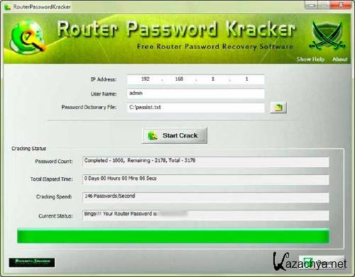 Router Password Kracker 2.3 -   