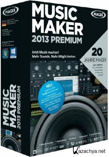 MAGIX Music Maker 2013 Premium 19.0.5.57 + Rus