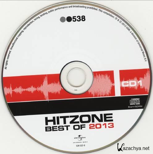 VA - 538 Hitzone Best Of 2013
