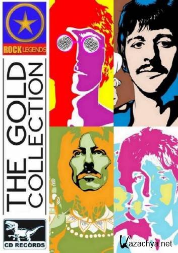 Rock Legends: John Lennon, Paul McCartney, George Harrison, Ringo Starr - The Gold Collection (2012)