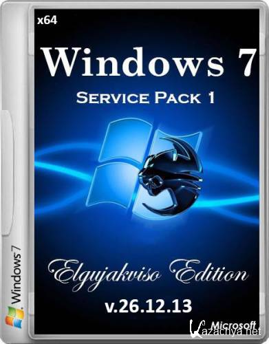 Windows 7 Ultimate SP1 Elgujakviso Edition v.26.12.13 (x64RUS)