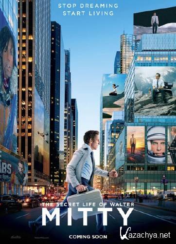     / The Secret Life of Walter Mitty (2013/DVDScr)