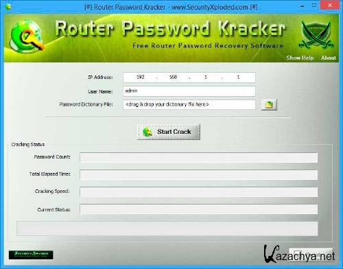 Router Password Kracker 2.5.4 + Portable