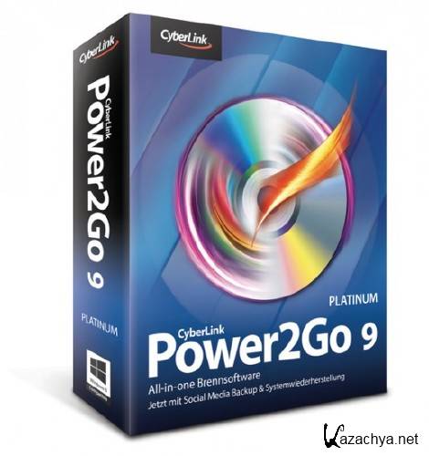 CyberLink Power2Go Platinum 9.0.1231.0 ML/Rus
