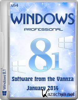 Windows 8.1 x64 Pro January Software from the Vannza (2014/RUS)