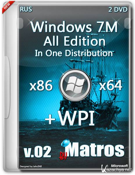 Dvd rus. Matros Edition Windows 7. Windows 7 x86/х64 all Original Editions Matros. Rus DVD. 32 Bit 2014.