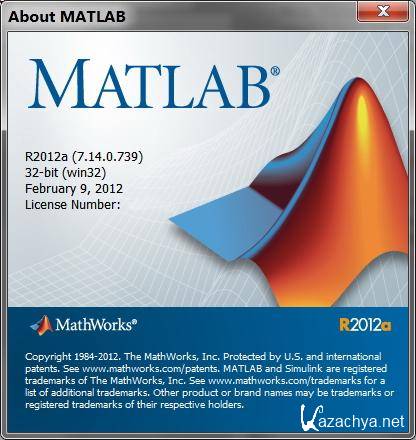 Matlab for Windows 2012a