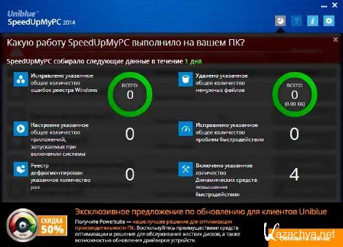 Uniblue SpeedUpMyPC Pro  6.0.1.1 Final 2014-  
