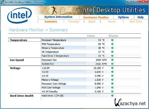 Intel Desktop Utilities 3.2.8.0894