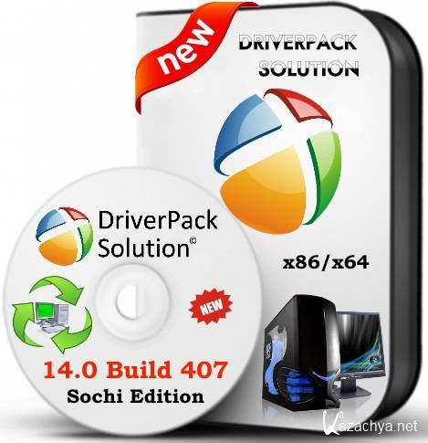 DriverPack Solution 14.0 Build 407 Sochi Edition (x86/x64/ML/RUS/2014)