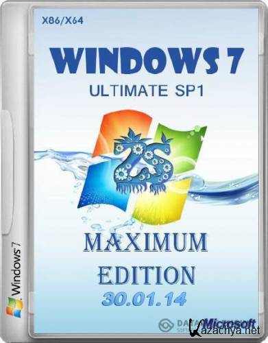 Windows 7 Ultimate SP1 Z.S Maximum edition 30.01.14 (X64)