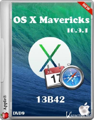 OS X Mavericks DVD9 v.10.9.1 13B42 (2014/RUS/ENG)