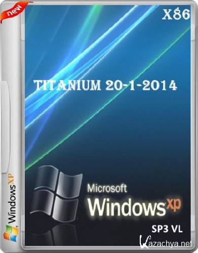 Windows XP SP3 VL  Titanium 20.1.2014 v1 (2014/RUS)